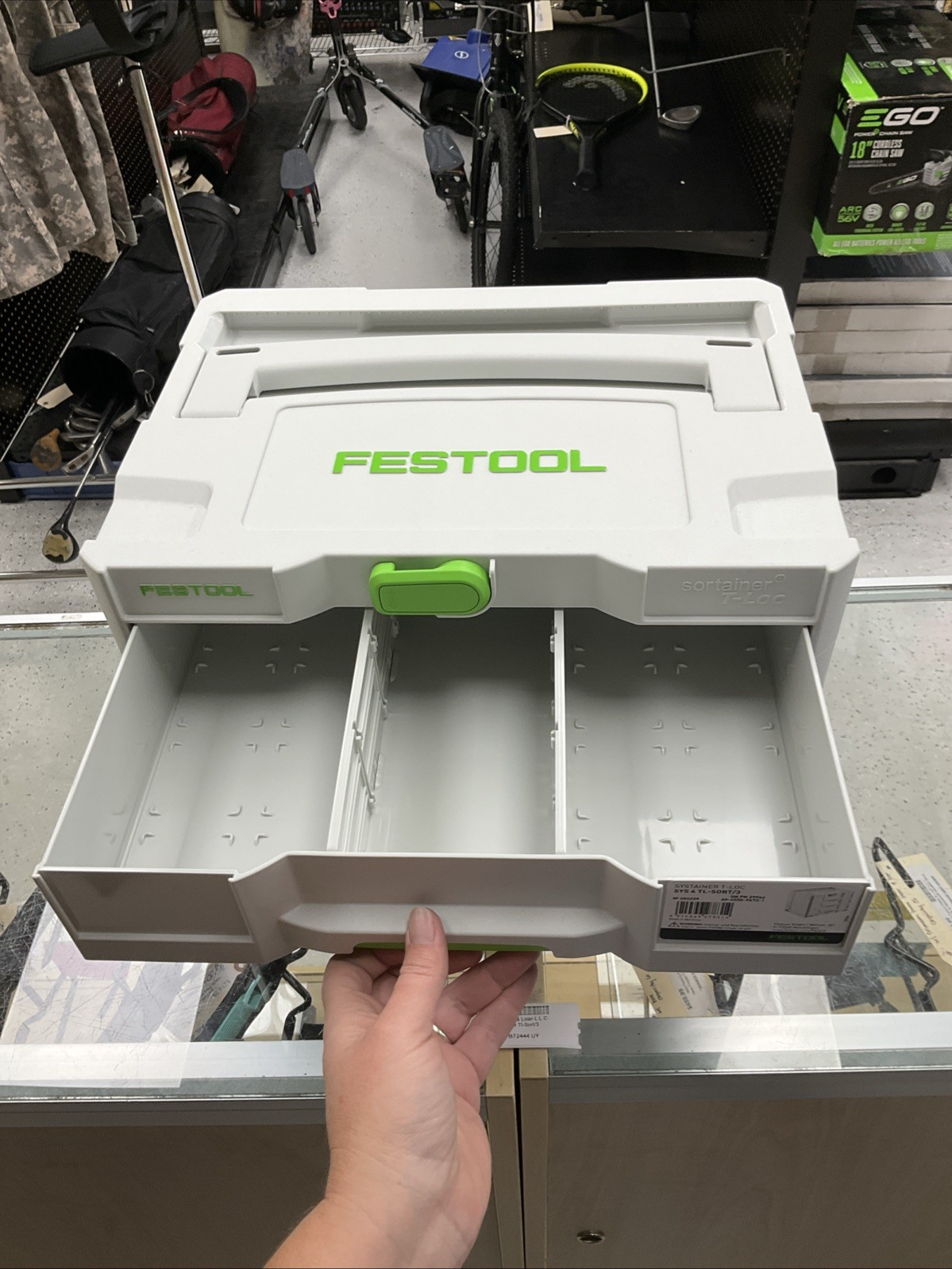 Festool SYS 4 TL-SORT/3 202239 Systainer T-LOC 231252