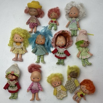 strawberry shortcake dolls vintage 1980's Lot 12