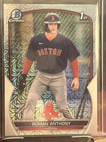 2023 Bowman - Chrome Prospects Roman Anthony #BCP-71 Mojo Refractor (RC)