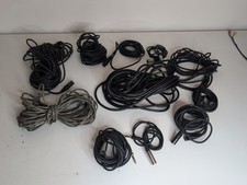 Mixed Lot Of 11 Band Cables Microphone Speaker Neutrix Live Wire Yongshen Belden