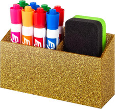 Magnetic Dry Erase Marker Holder for Whiteboard Refrigerator