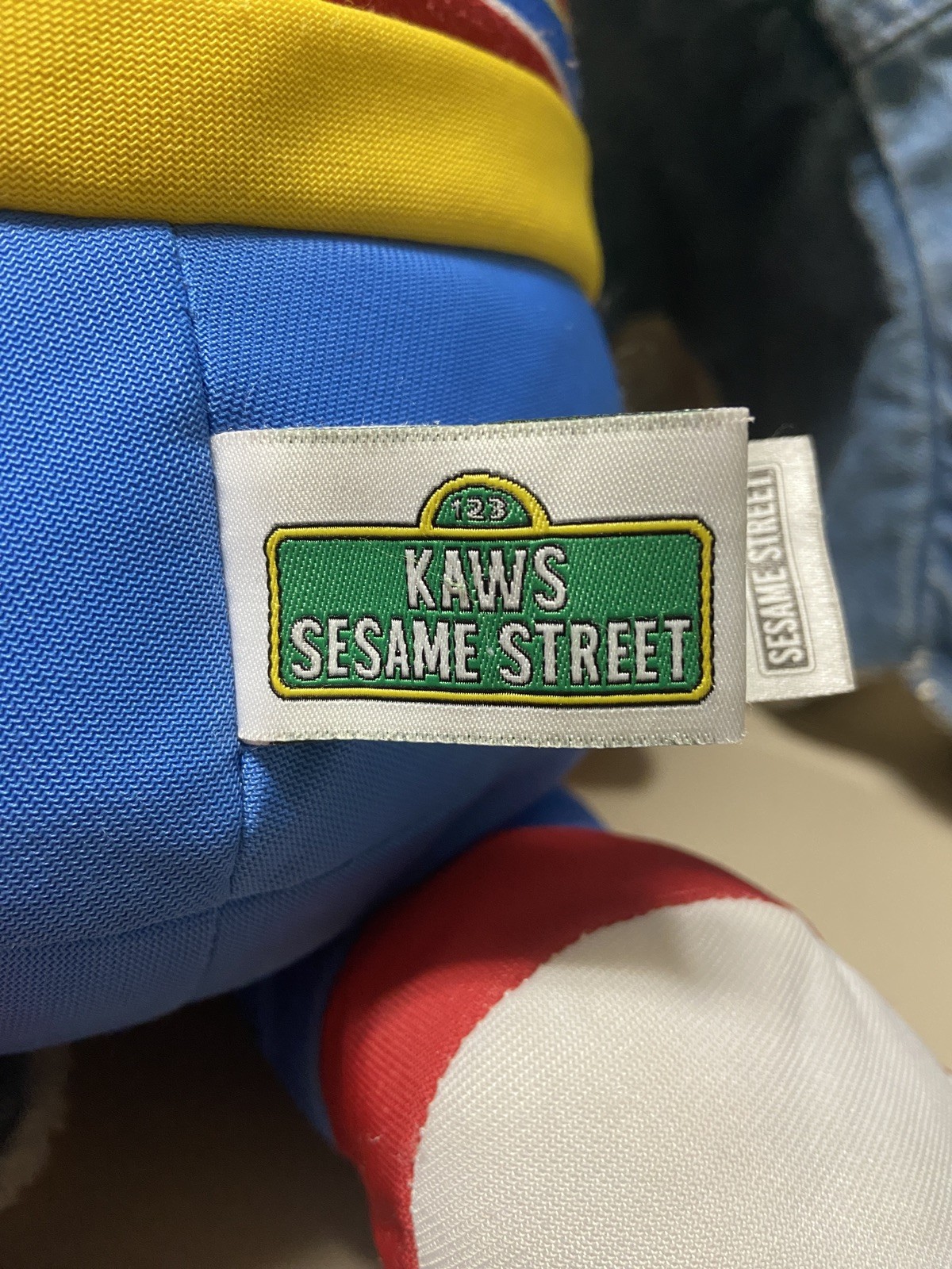 UNIQLO Kaws Sesame Street Plush Doll Toy Ernie US Seller New NO TAGS thumbnail 3