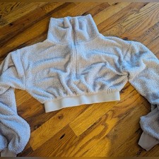 BDG Sherpa Crop Zip up