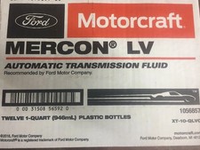Motorcraft Mercon Lv Automatic Transmission Fluid 12 Quarts Pack For Ford