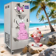 Kolice Commercial Gelato Hard Ice Cream Macihne Water Ice Maker-Pasteurization