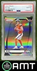 Bo Nix RC PSA 10 2024 Panini Prizm Silver Denver Broncos #309 5531