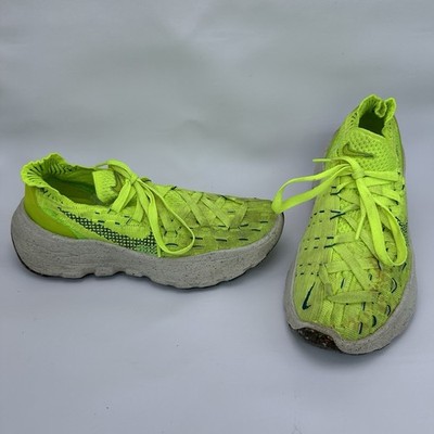 Nike Space Hippie 04 Refresh Volt Lemon Twist Shoes Womens Sz 7 Running Sneakers