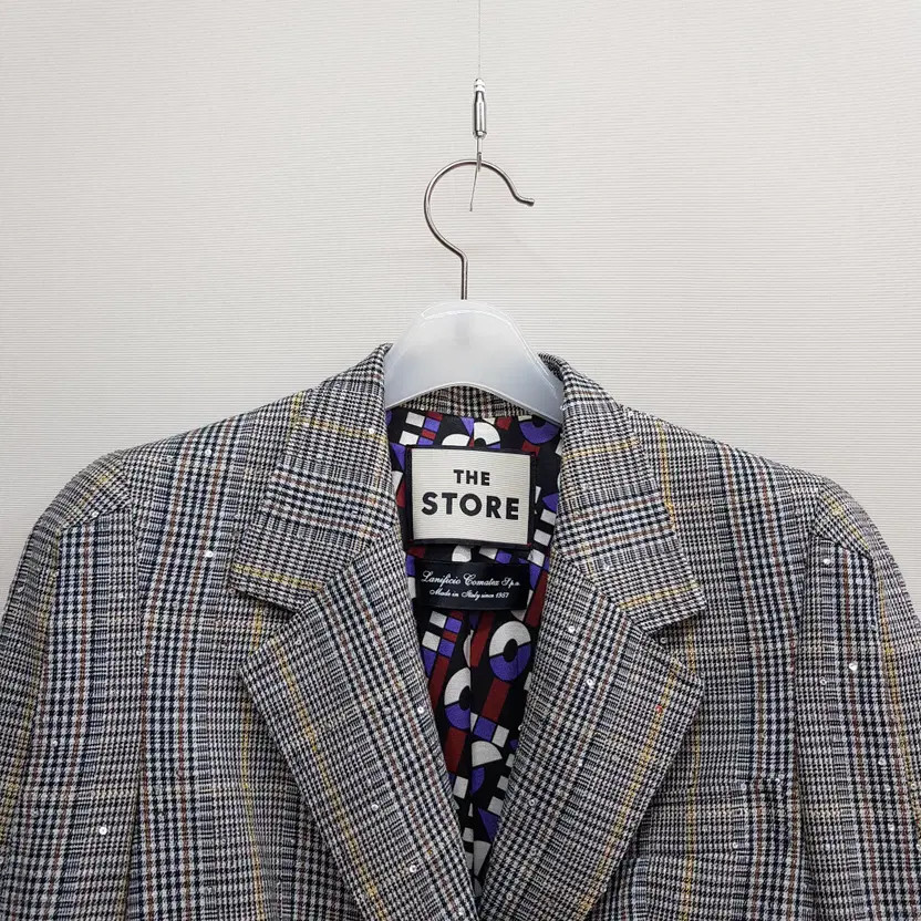 Hansom The Store Patterned Single Jacket - S Size… - image 5