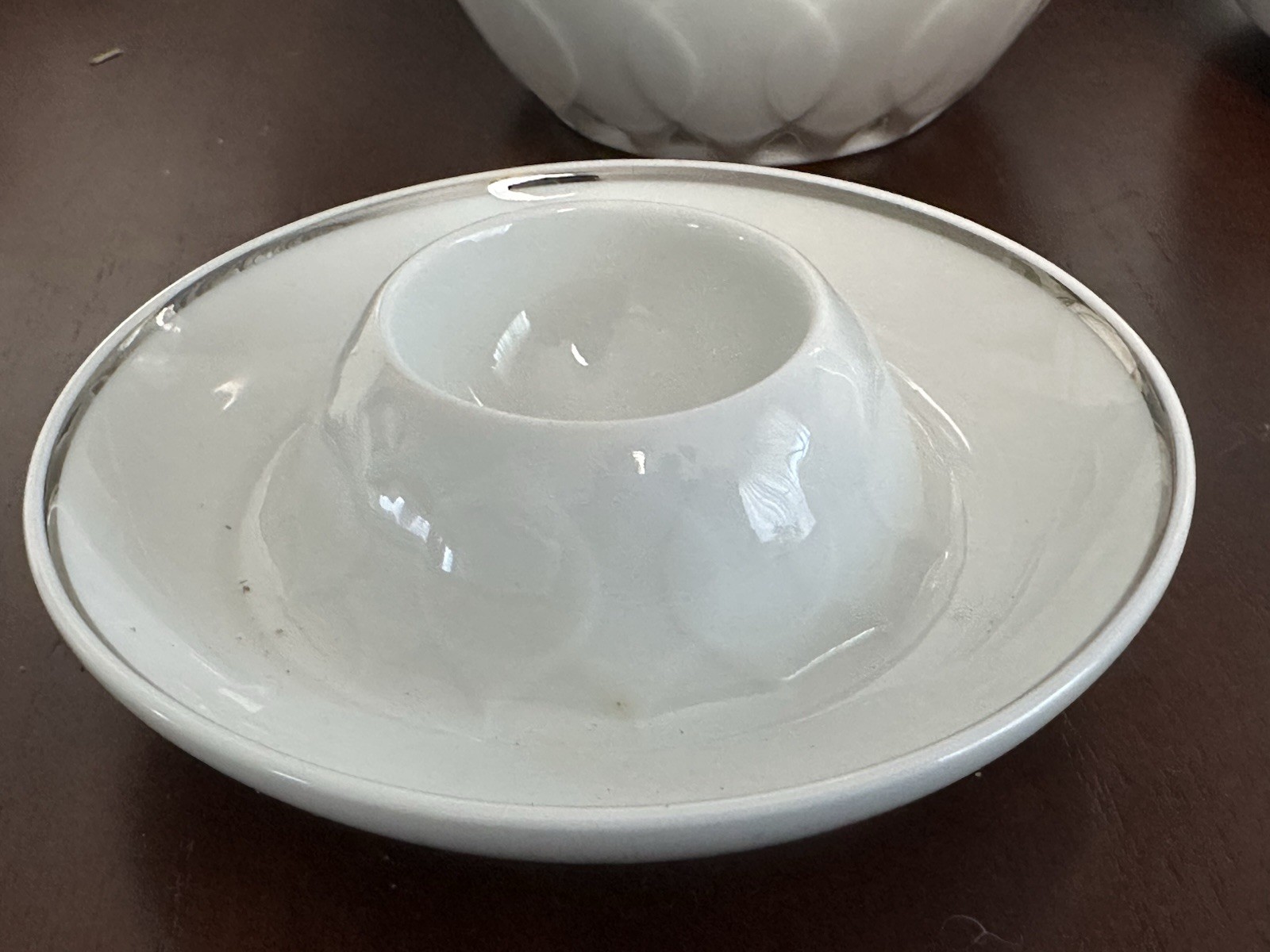 Rosenthal Lotus Platinum Dinner Service 12 Place Settings Tea Coffee 90 Pc