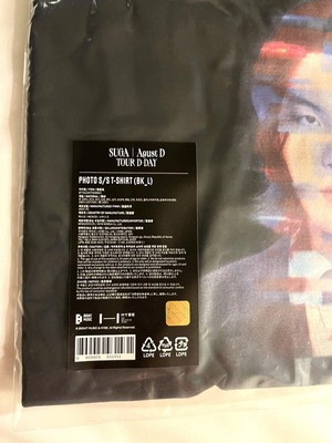 SUGA Agust D TOUR “D-DAY” Tシャツ US限定ver. Suga Agust D Tour D-Day T-Shirt Us Limited Version. | eBay