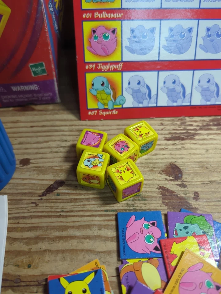 Pokemon Yahtzee Jr Game Complete by Hasbro MB Games 2000 100% Complete - Image 2 of 4