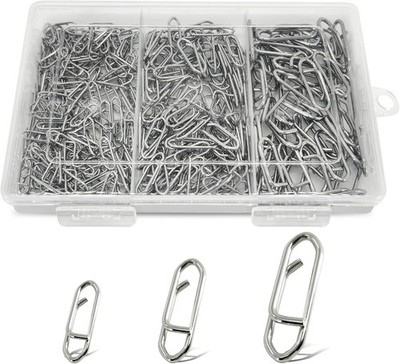 200Pcs Fishing Power Speed Clips, Upgraded Stainless Steel Quick Change Fishing