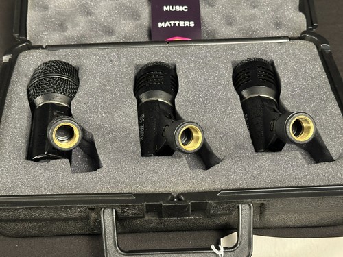 CAD Conneaut Audio Devices NDM10 and NDM 11 3-drum Mic kit