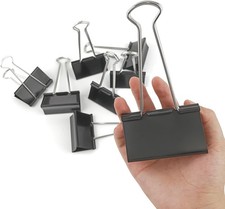 8 Pcs 3 Inch Jumbo Binder Clips Heavy Duty Large Paper Clamps for Office