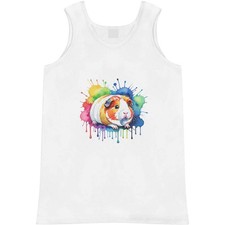 'Colourful Guinea Pig' Adult Vest / Tank Top AV064047