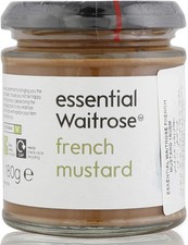 Essential Waitrose French Mustard 180g