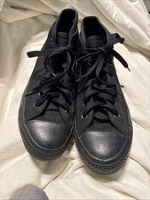 Converse All-Star Chuck Taylor Triple Black High Top Size Men's 7/Women's 9