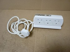 Masterplug Heavy Duty Six Socket Switched Surge Protected Extension Lead New
