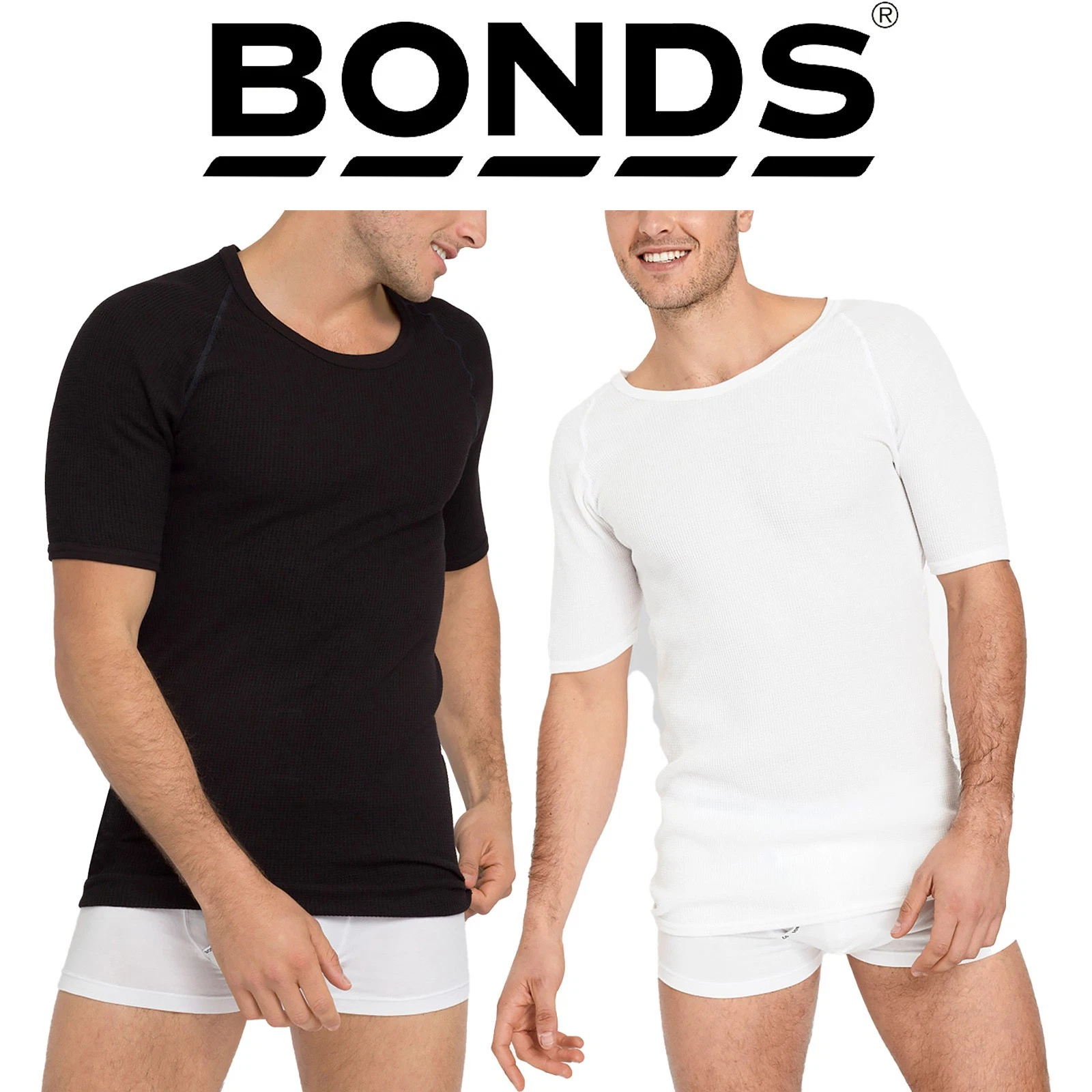 Bonds Aircel Thermal Short Sleeve Tee Top Waffle Knit Raglan Mens T-Shirt MVNK
Opens in a new window