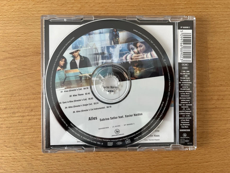 Sabrina Setlur Feat. Xavier Naidoo Alles CD Single - Bild 2 von 3