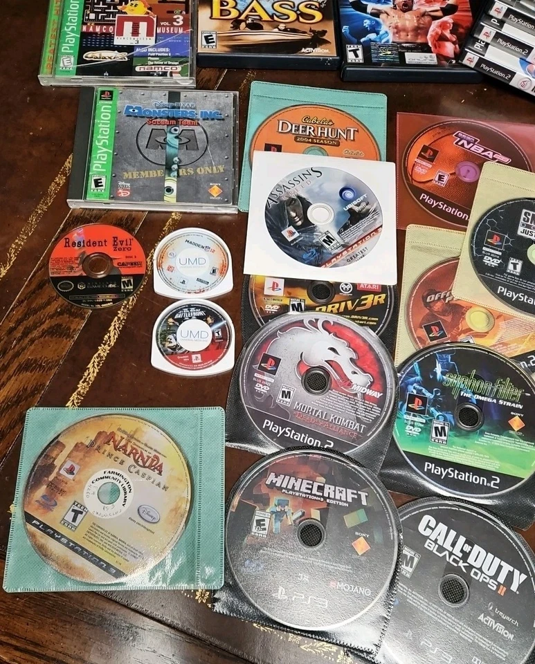 Enorme Sony PlayStation 2 PS2, PS3, PSP, PS1 Lote de 43 Juegos *Arañazos* Envío Rápido Foto 4 de 4