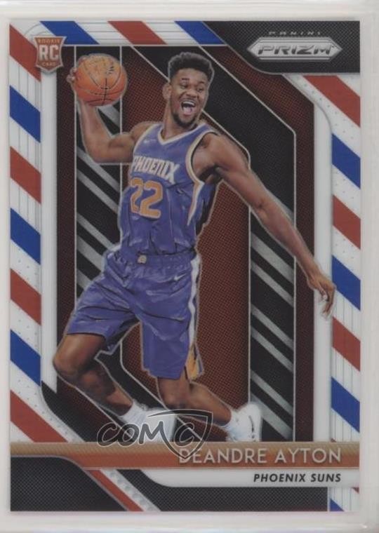 2018-19 Panini Prizm Red White & Blue Prizm DeAndre Ayton #279 Rookie RC 2w0