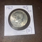 1967 40% Silver Kennedy Half #12. $10