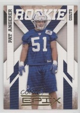 2010 Panini Epix Rookie Gold 97/100 Pat Angerer #175 0t2