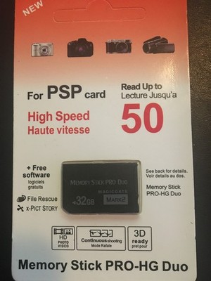 Memory Stick PRO-HG Duo 32 GB Magic Gate Mark 2