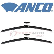 2 pc ANCO Front Wiper Blade for 2004-2014 Lamborghini Gallardo - Windshield xz