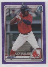2020 Bowman Draft Chrome Purple Refractor 52/250 Gilberto Jimenez #BD-137 6u5
