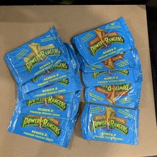 Mighty Morphin Power Rangers Series 2 Premium Trading Cards 10 Packs Sealed