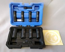 Kobalt 10 Pc. Metric 38 Drive 6-point Deep Impact Socket Set 0864581