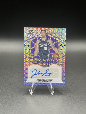 2023-24 Panini Mosaic - Jalen Slawson Rookie Scripts Auto #RS-SLW