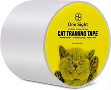 Anti Scratch Cat Tape for Furniture 4" X 30 Yards   PVC Couch, Carpet and Doo...