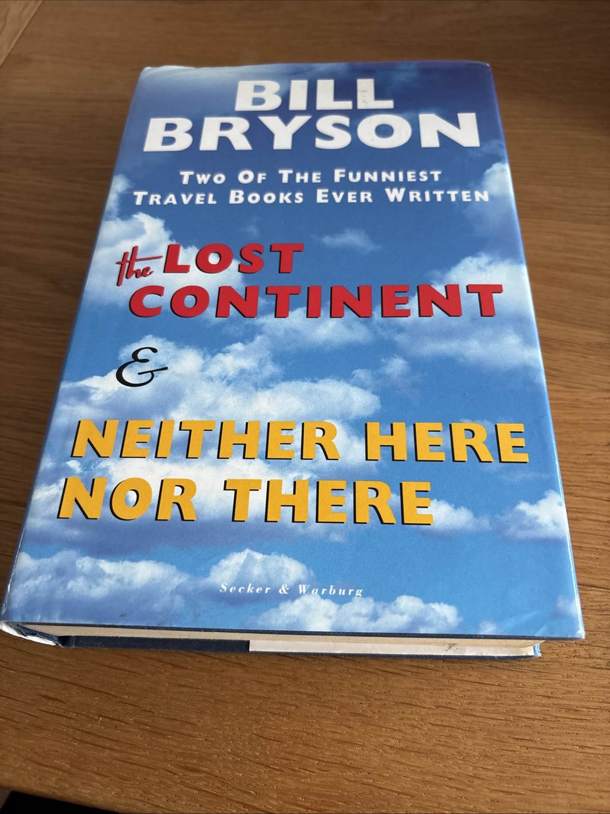 Lost Continent & Neither Here Nor There Omnibus by Bill Bryson (Hardcover, 1992)