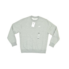 NEW Nike Sportswear Fleece Heather Crewneck Sweatshirt Size Medium Cotton