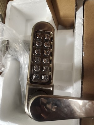 Simplex Ld4724832d41 Push Button Lock,Passage,Satin Stainless