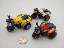 Vintage Koni 250 Three 3 Wheeler Trike Pull Back Yamaha Honda Texaco Marchal LOT