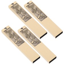 4 Pcs قرص صلب غطاء Usb Disk Protective غطاء Metal Shell Flash