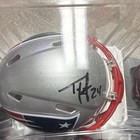 Ty Law Signed New England Patriots Mini Helmet — photo 2