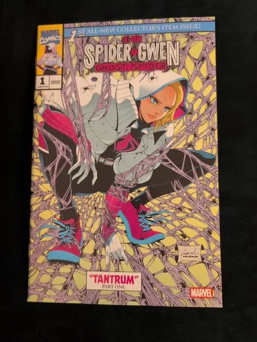 ALL NEW SPIDER-GWEN GHOST SPIDER #1 GODTAIL NO MASK EXCLUSIVE SPIDER-MAN