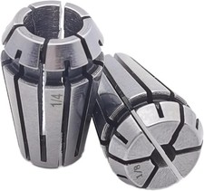 Er11 Spring Collet Set, 1/8" and 1/4" ER11 Collet Chuck for CNC Engraving Machin