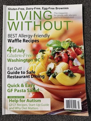Living Without Magazine Recipes  Best Allergy Free Waffle Recipes  Jun/July 2011