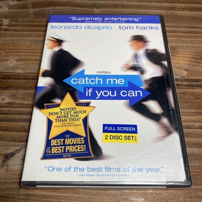 Catch Me If You Can (DVD, 2003, 2-Disc Set, Full Frame) Tom Hanks New & Sealed E