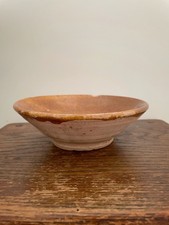 Antique small French tian terracotta bowl 