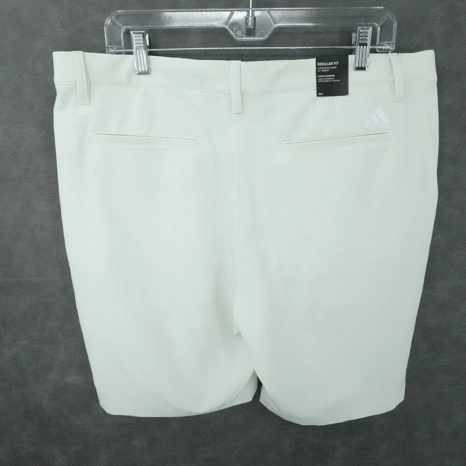 Шорты мужские Adidas 36 светло-зеленые стандартный крой Ultimate365 для гольфа производительность 8,5 дюйма - Изображение 2 из 4