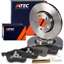 ATEC BREMSSCHEIBEN BELÜFTET Ø286 + BREMSBELÄGE VORNE FÜR VOLVO S60 S80 V70 XC70