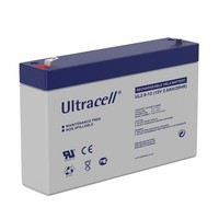 Wasserdichter Bleiakku UL2.8-12 Ultracell 12V 2.8Ah