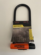 Kryptonite Evolution LS U-Lock Negro Equipo de Ciclismo Nuevo 4"x11.5" Bicicleta Seguridad